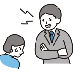 Yelling Boss SVG Icon